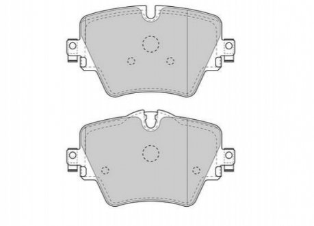 Дисковые тормозные колодки (передние) 573612J