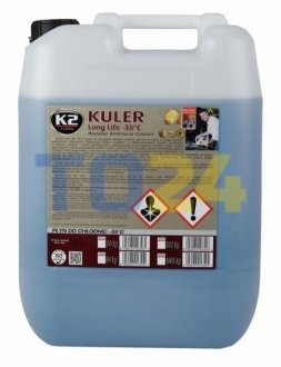 K2 KULER -35C 20KG BLUE, антифриз синій W406N