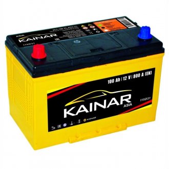 Аккумулятор  100Ah-12v KAINAR Asia (304x173x220),L,EN800 !КАТ. -10% 090 341 1 110