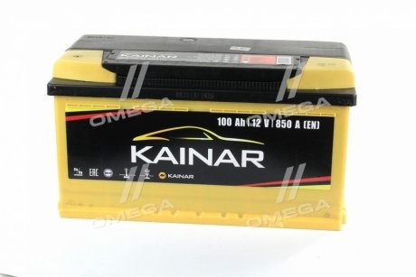 Акумулятор 100Ah-12v KAINAR Standart + (353х175х190), L, EN850!. -10% 100 261 1 120 ЖЧ