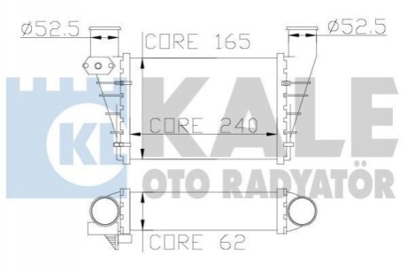 Інтеркулер KALE OTO RADYATOR 341900 (фото 1)