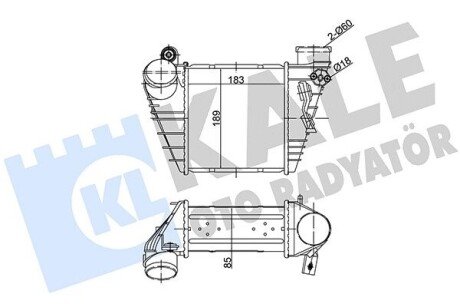 Інтеркулер KALE OTO RADYATOR 342000 (фото 1)