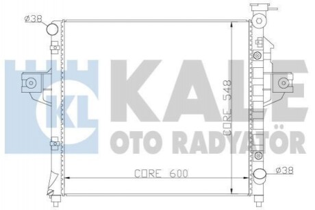 Теплообмінник KALE OTO RADYATOR 342085 (фото 1)