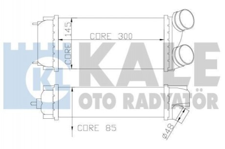 Інтеркулер KALE OTO RADYATOR 344000 (фото 1)