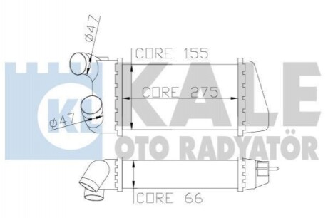 Інтеркулер KALE OTO RADYATOR 344100 (фото 1)