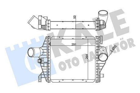KALE DB Интеркулер Vito 2.3d 96- 344990