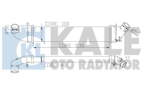 Інтеркулер KALE OTO RADYATOR 345080 (фото 1)