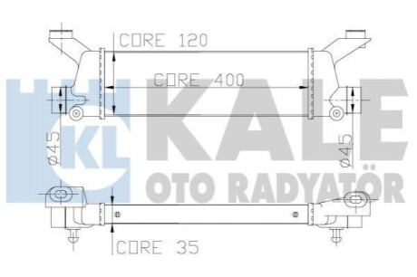 Інтеркулер KALE OTO RADYATOR 347900 (фото 1)