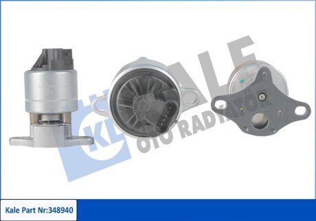 KALE OPEL Клапан EGR Astra G,Vectra B,Zafira A 1.4/1.6 95- 348940