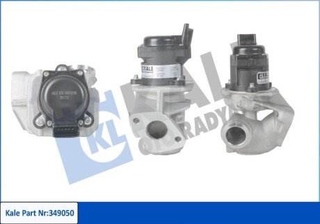 Клапан EGR Ford C-Max, Fiesta V, Focus, Focus C-Max (349050) KALE OTO RADYATOR