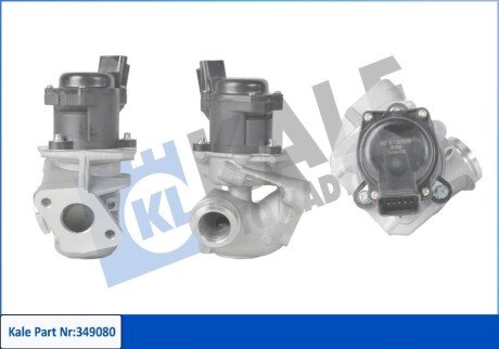 KALE FORD Клапан EGR Focus II,C-Max 1.6TDCi 04-,Volvo C30/S40/V50 349080