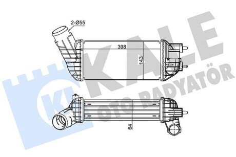 Интеркулер 350850