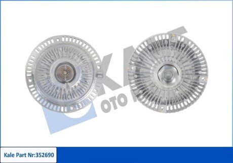 Вентилятор охолодження радіатора Ford Transit Fan Clutch (352690) KALE OTO RADYATOR