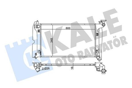 Теплообмінник KALE OTO RADYATOR 366900 (фото 1)