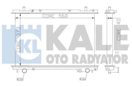 Теплообмінник KALE OTO RADYATOR 368400 (фото 1)