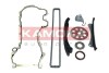 Комплект ланцюга ГРМ Fiat 500/Doblo/Fiorino/Punto/Citroen Nemo 1.3 03- Kamoka 7001701 (фото 1)