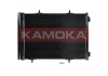 Радіатор кондиціонера Citroen C2/C3 02-/C4 Cactus 14-/Peugeot 206 08-/207 06-15/208 12-/2008 13- Kamoka 7800035 (фото 1)