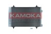 Радіатор кондиціонера Citroen C4 Picasso 07-13/Peugeot 3008 09-16/5008 09-17 (361x528x16) Kamoka 7800214 (фото 1)