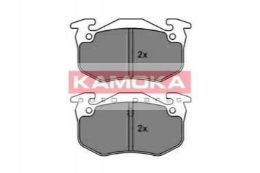 Гальмівні колодки, дискове гальмо (набір) Kamoka JQ1011116 (фото 1)