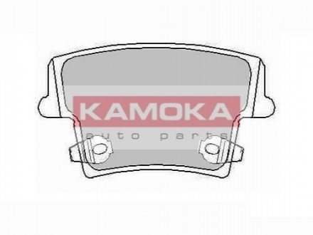 Гальмівні колодки, дискове гальмо (набір) Kamoka JQ101132 (фото 1)