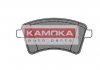 Гальмівні колодки, дискове гальмо (набір) Kamoka JQ101148 (фото 1)