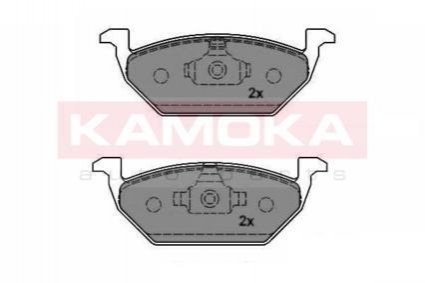 Гальмівні колодки, дискове гальмо (набір) Kamoka JQ1012188 (фото 1)