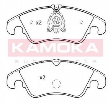Комплект гальмівних колодок передній Kamoka JQ101229 (фото 1)