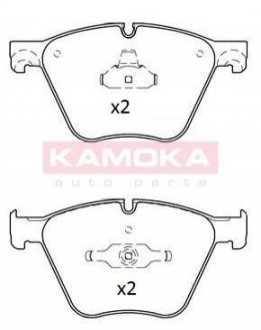 Комплект гальмівних колодок Kamoka JQ101245 (фото 1)