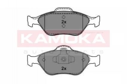 Гальмівні колодки, дискове гальмо (набір) Kamoka JQ1012788 (фото 1)