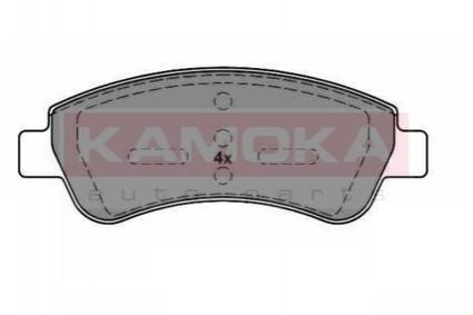 Гальмівні колодки, дискове гальмо (набір) Kamoka JQ1012798 (фото 1)
