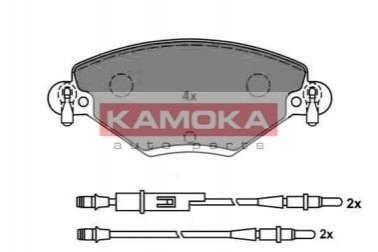 Гальмівні колодки, дискові (набір) Kamoka JQ1012822 (фото 1)