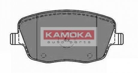 Гальмівні колодки, дискове гальмо (набір) Kamoka JQ1012838 (фото 1)