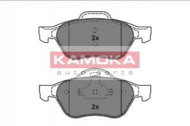 Гальмівні колодки, дискове гальмо (набір) Kamoka JQ1012880 (фото 1)