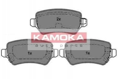 Гальмівні колодки, дискове гальмо (набір) Kamoka JQ1013042 (фото 1)