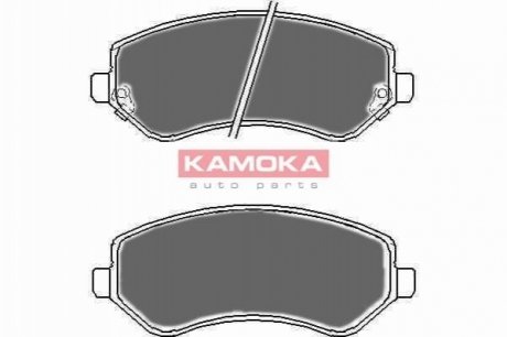 Гальмівні колодки, дискове гальмо (набір) Kamoka JQ1013152 (фото 1)