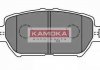 Гальмівні колодки, дискове гальмо (набір) Kamoka JQ1013240 (фото 1)