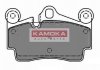 Гальмівні колодки, дискове гальмо (набір) Kamoka JQ1013254 (фото 1)