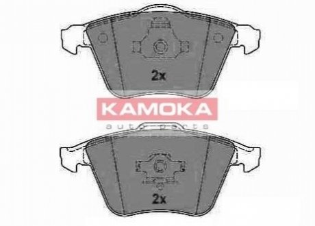 Гальмівні колодки, дискове гальмо (набір) Kamoka JQ1013412 (фото 1)