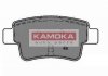Гальмівні колодки, дискове гальмо (набір) Kamoka JQ1013716 (фото 1)