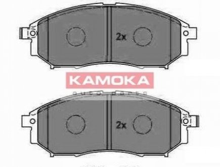 Гальмівні колодки, дискове гальмо (набір) Kamoka JQ1013994 (фото 1)