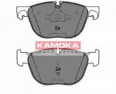 Гальмівні колодки, дискове гальмо (набір) Kamoka JQ1018104 (фото 1)