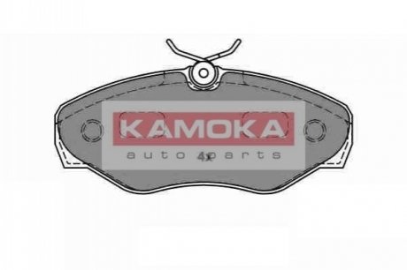 Гальмівні колодки, дискове гальмо (набір) Kamoka JQ1018362 (фото 1)