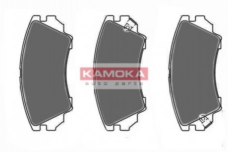 Гальмівні колодки, дискове гальмо (набір) Kamoka JQ1018414 (фото 1)