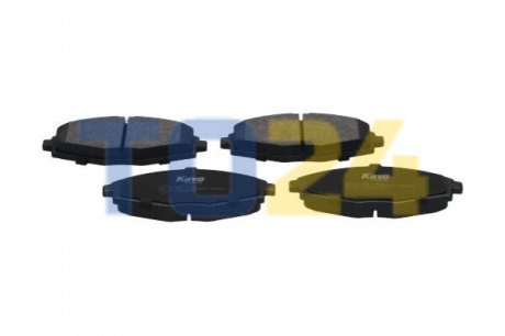 Гальмівні колодки, дискове гальмо (набір) KAVO KBP1002 (фото 1)