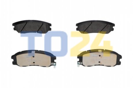 Дисковые тормозные колодки (передние) KAVO KBP-1009 (фото 1)