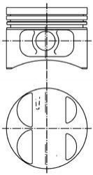 Поршень Kolbenschmidt 40075620 (фото 1)
