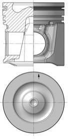 Поршень Kolbenschmidt 40 912 600 (фото 1)