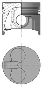 Поршень Kolbenschmidt 41 528 600 (фото 1)