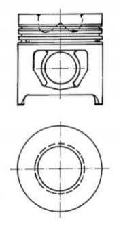 Поршень Kolbenschmidt 90 158 700 (фото 1)