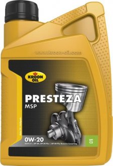 Олива моторна Presteza MSP 0W-20 1л 36495